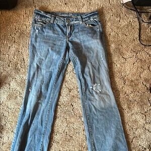 American Eagle Outfitters Blue Boot Cut Jeans